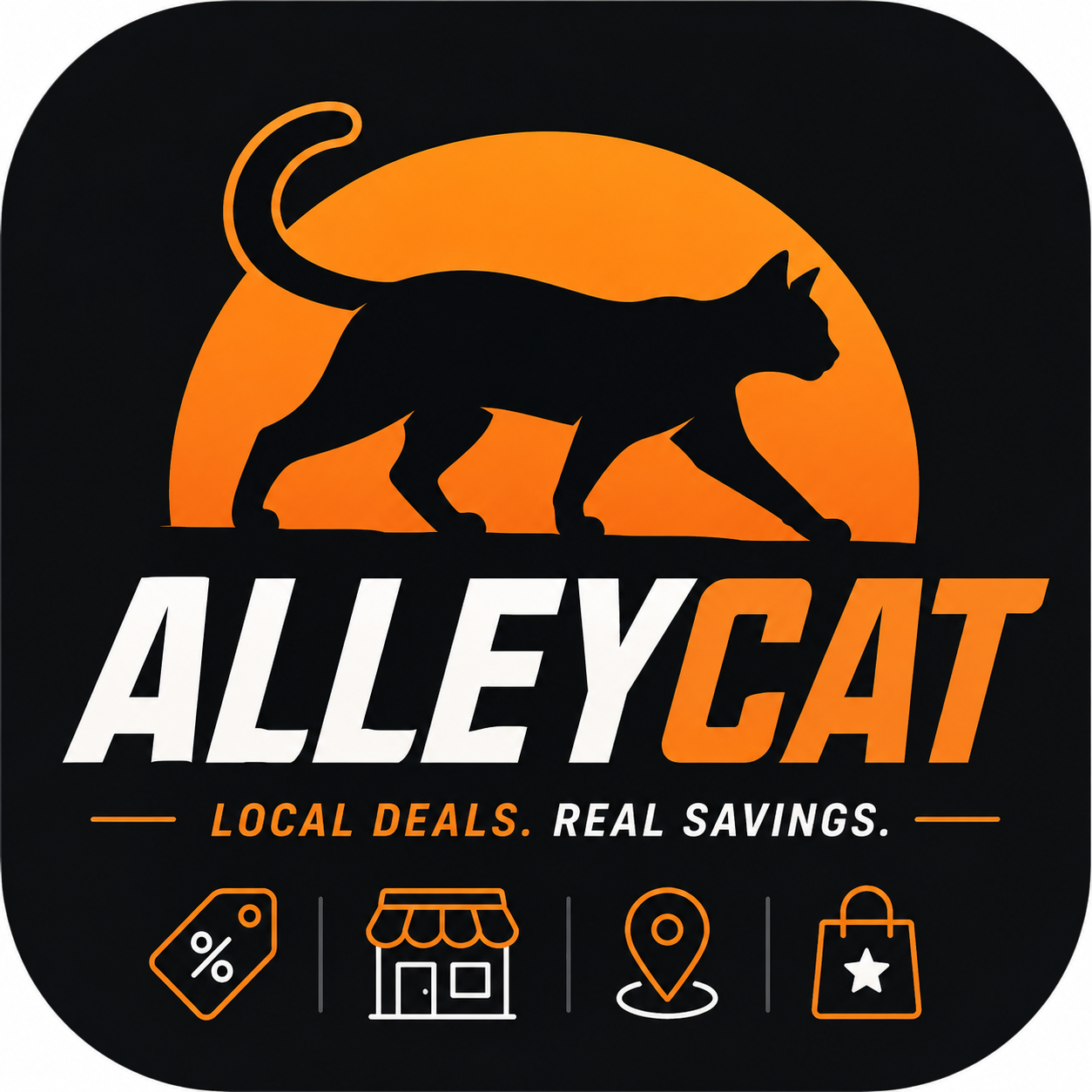 AlleyCat local business deals and neighborhood offers logo